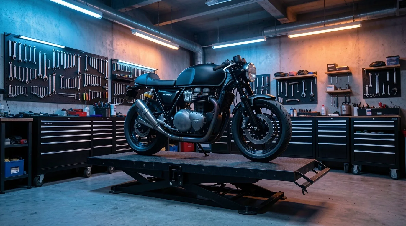L'atelier mécanique moto