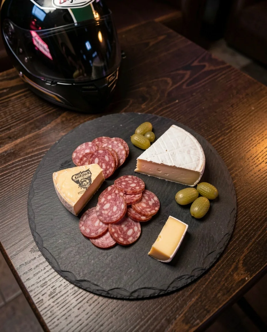 Planche de charcuterie et fromages des Halles