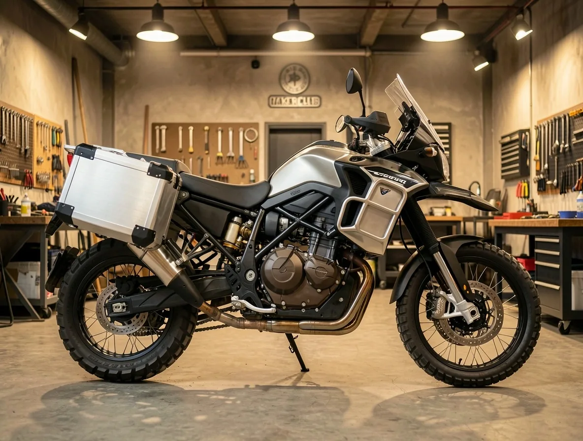 Préparation moto touring grand voyage