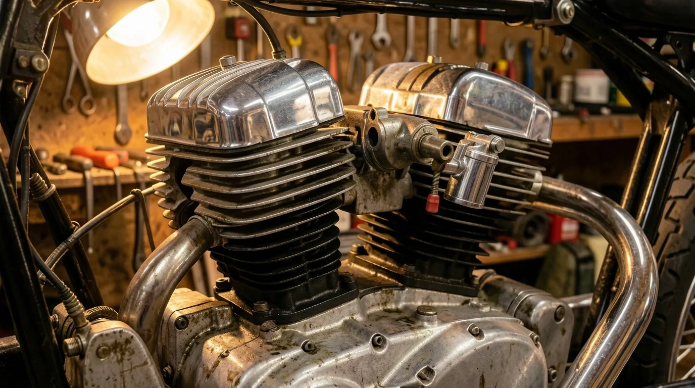 Restauration moto ancienne classique