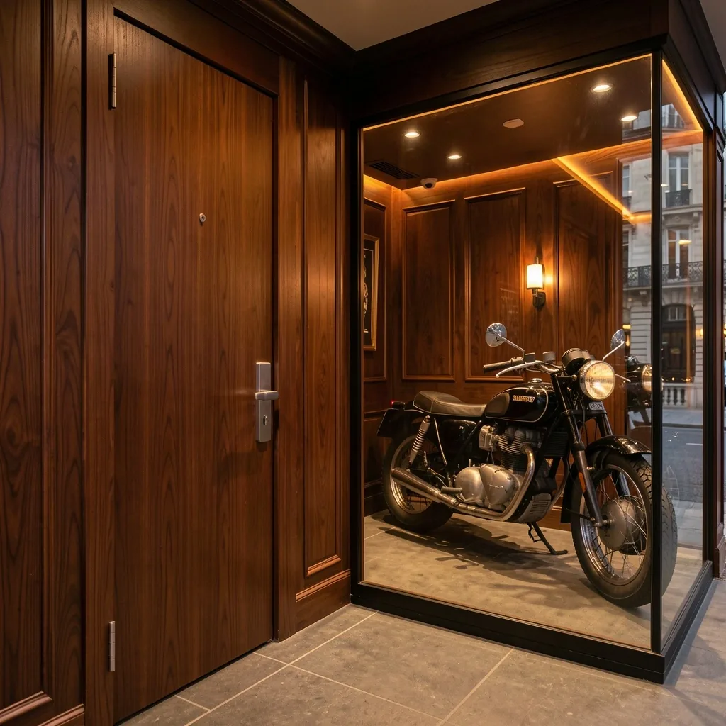 Entrée du club privé Malone Loria